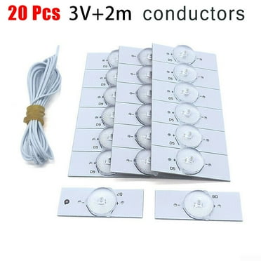 Universal SMD Lamp Beads With Optical Lens Fliter For 32-65 Inch LED TV Repair
