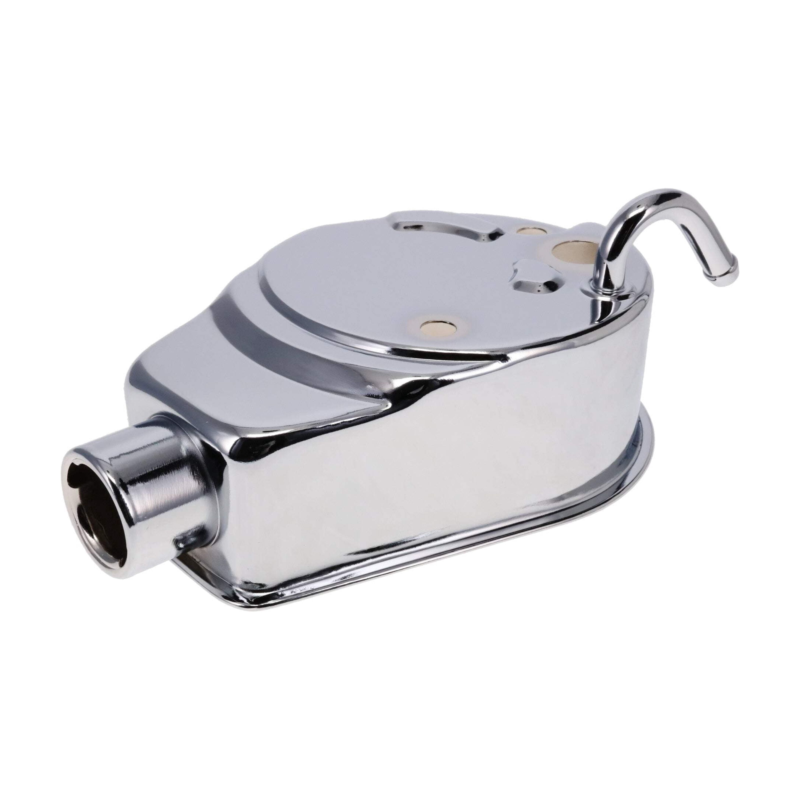 Universal Saginaw P Series Power Steering Reservoir - Chrome