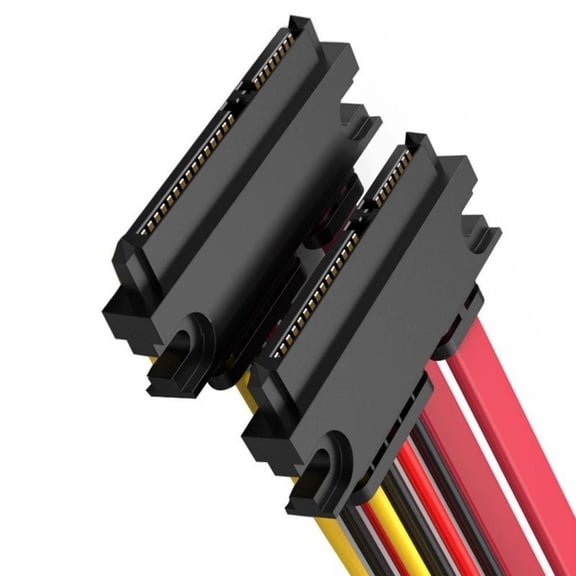 Universal Satas Female To Female Cable 7+15Pin Configuration Satas Cable For Computer Internal Component Connection