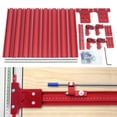thumbnail image 1 of Universal Saw Guide Rail Carpentry Tool Aluminium Woodworking Parallel Saw Track, 1 of 9