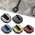 thumbnail image 1 of Universal Scooter Motorcycle Bike Kickstand Extender Foot Side Stand Extension Pad Support Plate Anti-skid Enlarged Base, 1 of 2