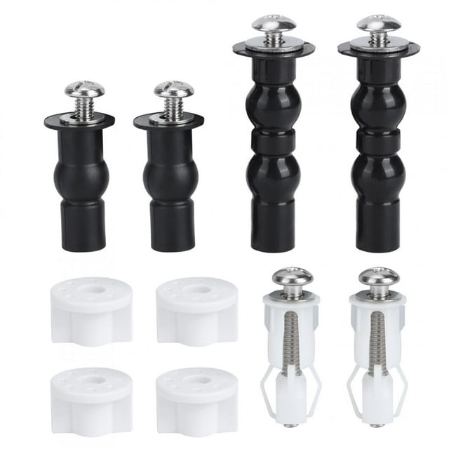 Universal Screw & Bolt Set for Toilet Seat Replacement, Premium