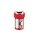 Universal Screwdriver Head Magnetic Ring, 2026 Upgraded Universal Screw Magnetizer Ring for Hex Screwdriver & Power Bits, Metal Magnetic Screw Holder Tool for Fastening & Repair(Red)