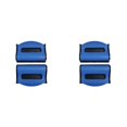 thumbnail image 1 of Universal Seat Belt Adjuster Clip Anti-Slip Seatbelt Positioner Adjustable Strap Stopper Reduce Shoulder Neck Pressure Comfort Driving Accessory For Adult Car SUV 4Pcs, 1 of 7