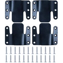 Universal Sectional Sofa Interlocking Sofa Connector Bracket with Hardware- 2 Sets, 4 Piece