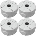 thumbnail image 1 of Universal Security Camera Junction Box Mount Bracket,Outdoor Use Waterproof Wall Ceiling Mount Cable Base Boxes,4 x junction box,White, 1 of 8