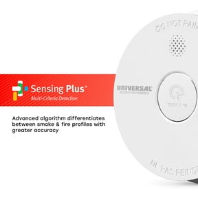 Universal Security Instruments Hardwire Smoke & Fire Alarm, with Battery Back-up