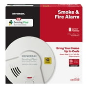 Universal Security Instruments Inc Sensing Plus, Smoke and Fire Alarm, Multi-Criteria Detection, with 10 Year Sealed Battery