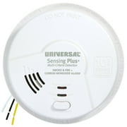 Universal Security Instruments, Sensing Plus, Hardwired, Combo Smoke, Fire & Carbon Monoxide Alarm, with 10-Year Battery Backup