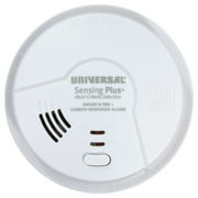 Universal Security Instruments, Sensing Plus, Combo Smoke, Fire & Carbon Monoxide Alarm, Multi-Criteria Detection, with 10-Year Battery, 4 Pack