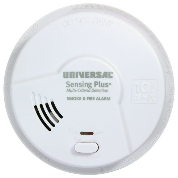 Universal Security Instruments, Sensing Plus, Kitchen Smoke & Fire Alarm, with 10-Year Alarm.