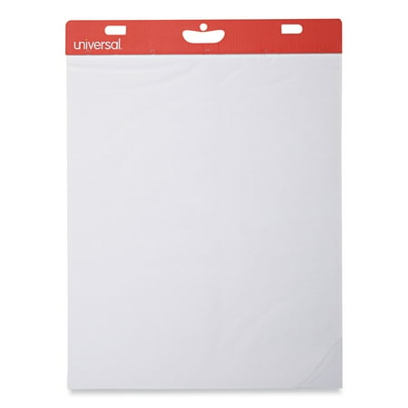 Universal Self-Stick Easel Pad, Unruled, 25 x 30, White, 30 Sheets, 2/Carton