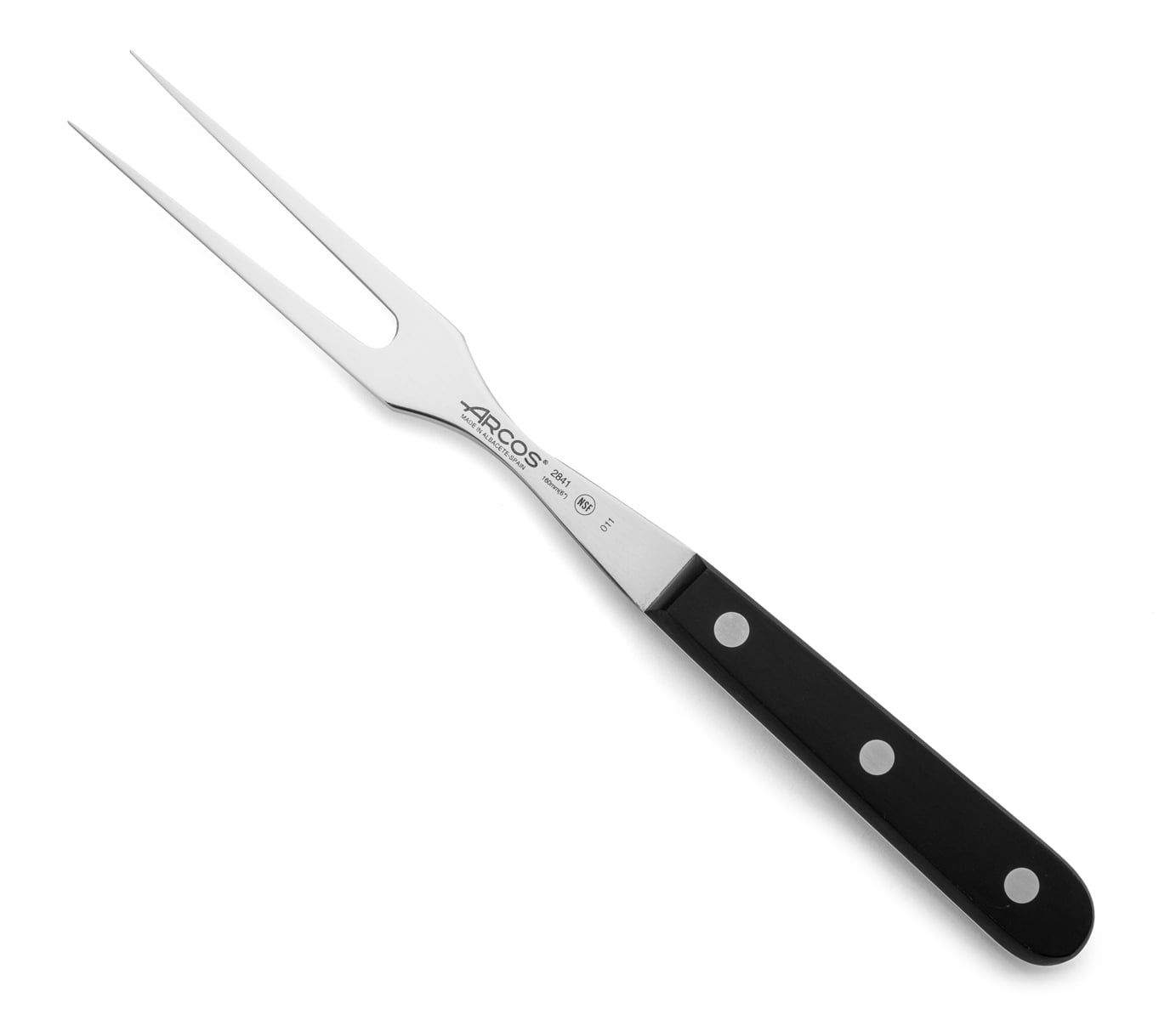 Arcos - 6" Stainless Steel Carving Fork – Precision & Durability. Universal Series