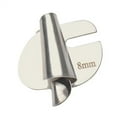 thumbnail image 1 of Universal Sewing Rolled Hemmer Foot, 3-10Mm Width, Suitable For Home & Commercial Sewing Machines, Stainless Steel, Easy To Install, Perfect For Creating Neat Rolled Hems On, 1 of 6