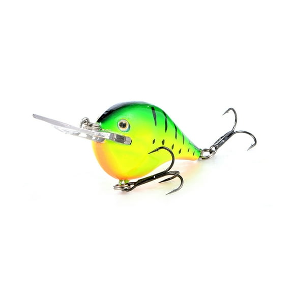 Universal Shad Fishing Lure Crankbait Swimbait Roundbend Treble Size 6 Hook (Color No.2_)