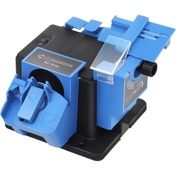 Universal Sharpening Station,110V 65W Multifunctional Electric Sharpener,Drill Bit Knife Sharpener,15-50 Adjustable Angle Chisel & HSS Drill for Sharpening & Polishing Stainless Stee Alloy