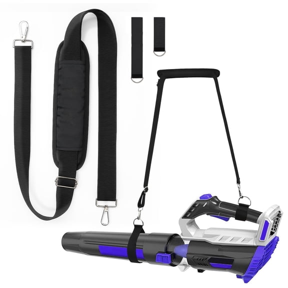 Universal Shoulder Strap with Non-Slip Padding for Leaf Blower, Adjustable Trimmer Blower Strap Weed Strap Compatible with EGO String Trimmer, Leaf Blower