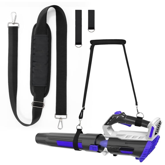 Universal Shoulder Strap with Non-Slip Padding for Leaf Blower, Adjustable Trimmer Blower Strap Weed Strap Compatible with EGO String Trimmer, Leaf Blower