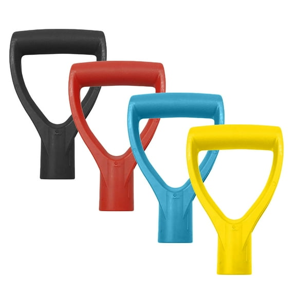 Universal Shovel Handle - Material, D-Shaped Grip, Easy Replacement, for Garden Tools like Shovels and Rakes