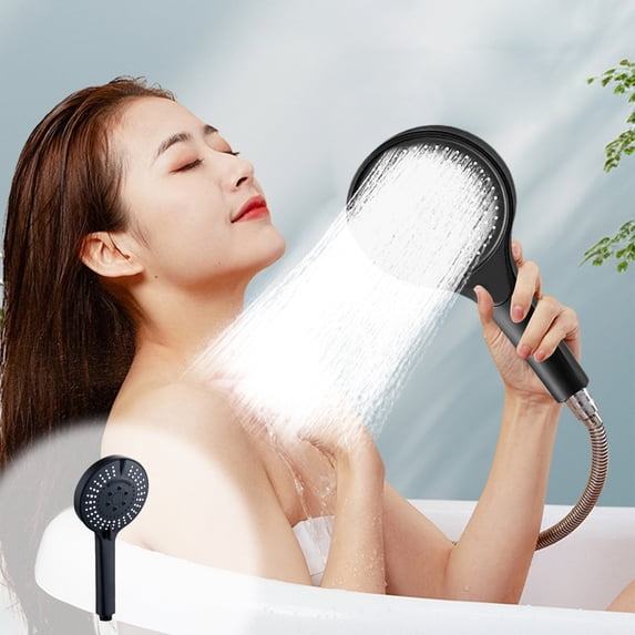 Universal Shower Head for Bathroom 7 Spray Handheld,Adjustable Replacement Showerhead