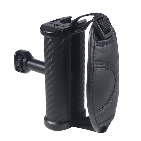Universal Side Handle Aluminum Adjustable Handgrip 1/4"Screw Cold Shoe Mount Handgrip Up and Down Adjustable Mount