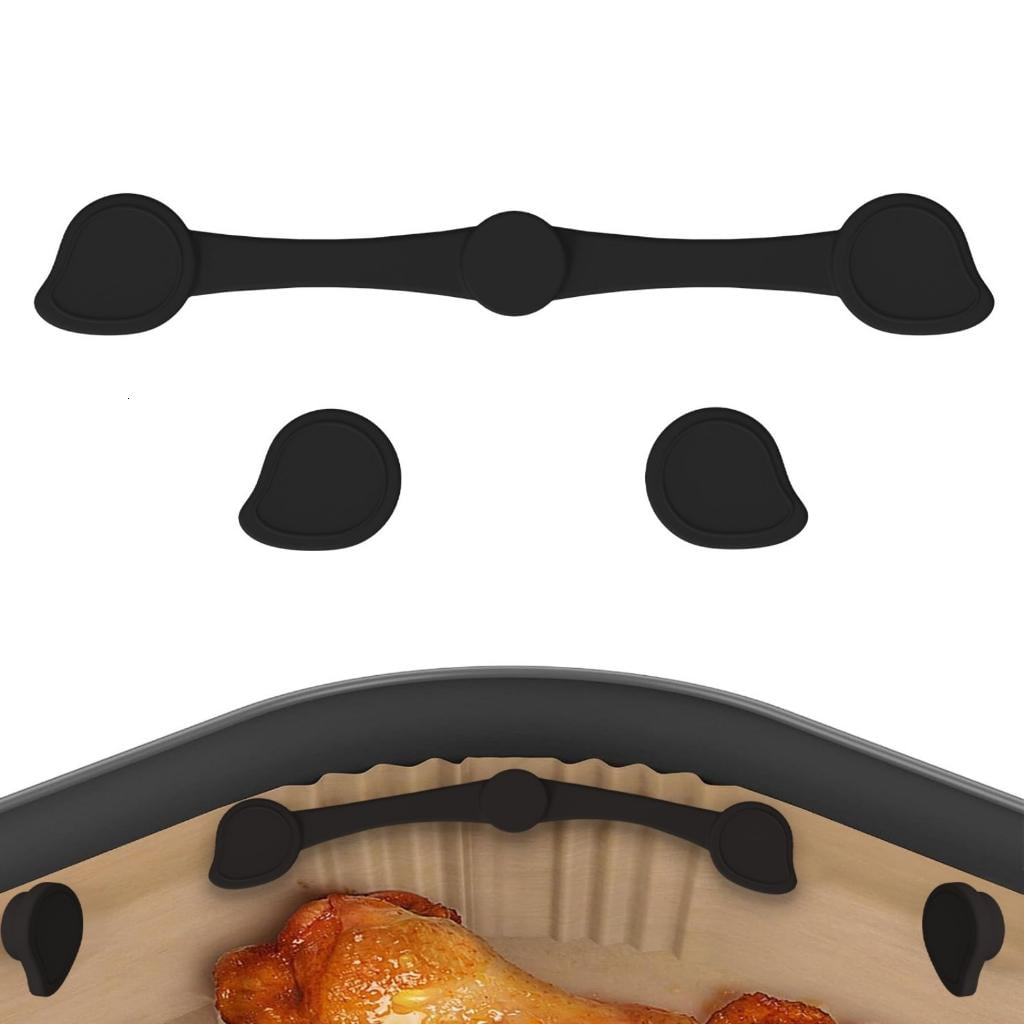 Universal Silicone Air Fryer Paper Fixer Fixator High Temperature Safe ...