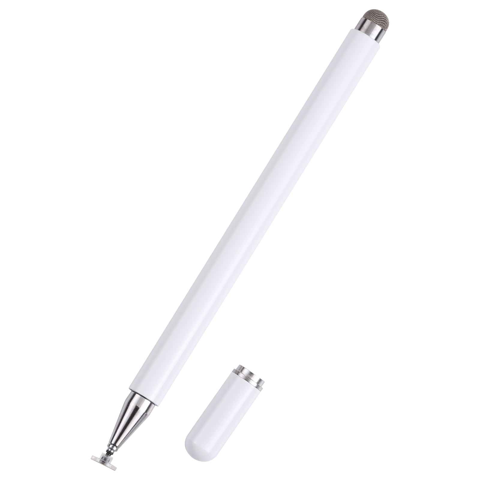 Universal Stylus Pen ホワイト Universal Silicone Disc Nib Capacitive Stylus Pen: Tablet