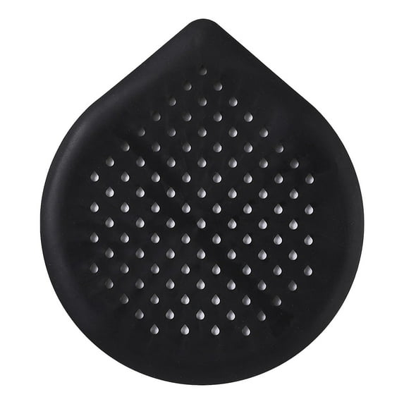 Drain Strainer Hair Catcher Pad - Reusable Bathroom Drain Stopper Floor and Bathtub Water Filter Silicone Screen Pad for Universal Bathroom Use