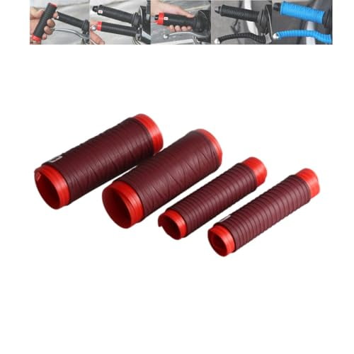 Universal Silicone Handlebar & Brake Lever Grip Covers,Non-Slip Wrap-Around Motorcycle Grips with Brake Lever Grip Wrap,Motorcycle Handlebar Tape