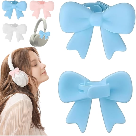 Universal Silicone Headphone Bows Attachment for Gaming Headsets