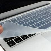 Universal Silicone Keyboard Protector Cover Skin for 15-17 Laptop Notebook with Numeric Keypad Keyboard, Clear