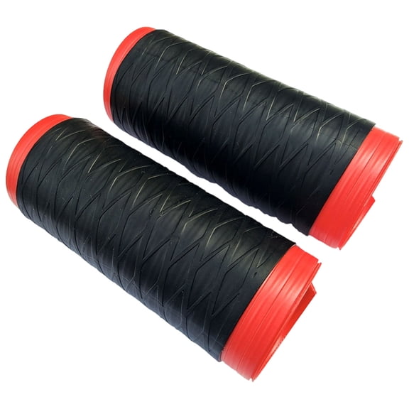 Universal Silicone Motorcycle Handlebar Grip Covers Non- Lever Wrap Tape Textured Comfort Control Enhancer Durable All Weather