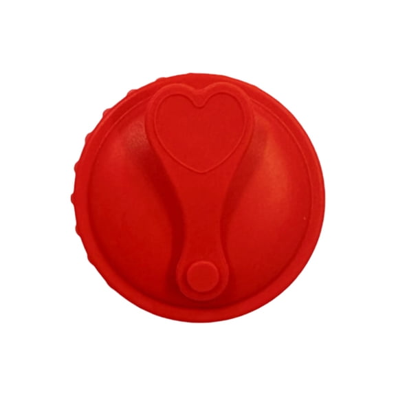 Universal Silicone Soda Can Covers and Jar Lids, Reusable Leak-Proof Beverage Protectors, Multi-Color BPA-Free Toppers for Fizz Preservation and Safety Red
