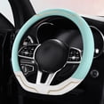 thumbnail image 1 of Universal Silicone Steering Wheel Cover Non-Slip Grip Handle Protector for Cars Trucks SUVs Auto Accessories Enhanced Driving Control and Comfort, 1 of 6