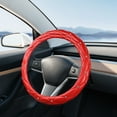 thumbnail image 1 of Universal Silicone Steering Wheel Cover Non-Slip Grip Protector for Cars Trucks SUVs Auto Accessories with Enhanced Driving Control and Comfort, 1 of 6