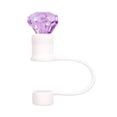 thumbnail image 1 of Universal Silicone Straw Cover for Drinking Cups Reusable Decorative Protector with Adorable Accessories for Everyday Beverages, 1 of 2