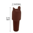 thumbnail image 1 of Universal Silicone Wine Bottle Stopper Reusable Cork Sealer with Handle Champagne Sparkling Wine Preserver, 1 of 8