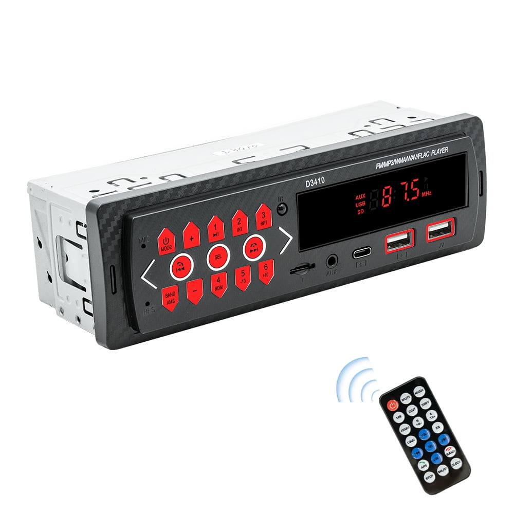 Motorsi Auto Radio 1 Din - Bluetooth Autoradio Mit USB/FM/AUX