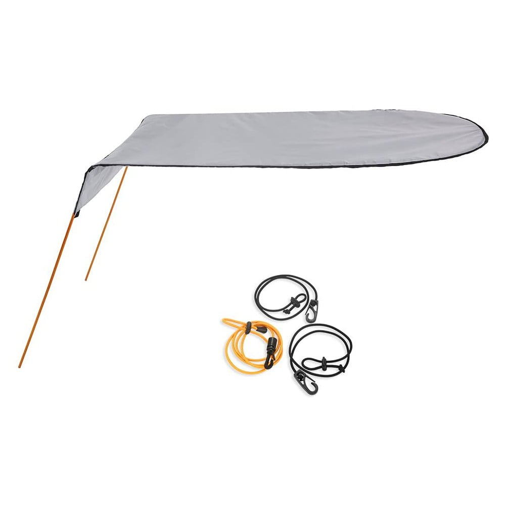 Universal Single Kayak Canoe Awning Fishings Sun Canopy 125X110Cm Folding Sunshade Tents Rain Shelters Boats Accessories