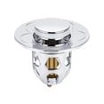 thumbnail image 1 of Universal Sink Drain Stopper Pop Up Bathroom Sink Drain Stopper Catcher for Bathroom Sink and Bathtub Silver, 1 of 9