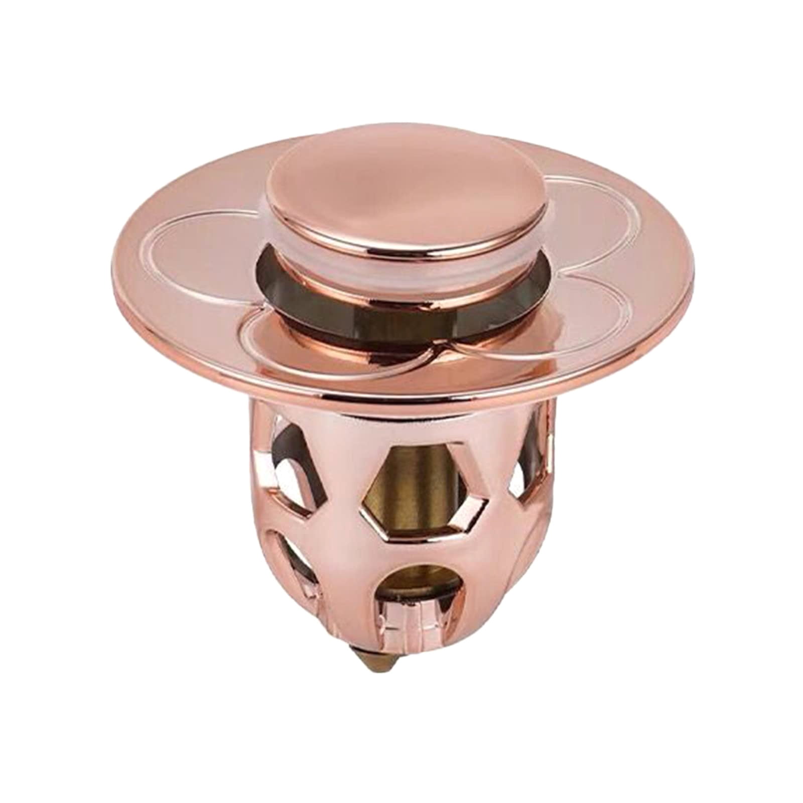 Universal Sink Stopper for Bathroom, Press-Type Sink Plug Stainless ...