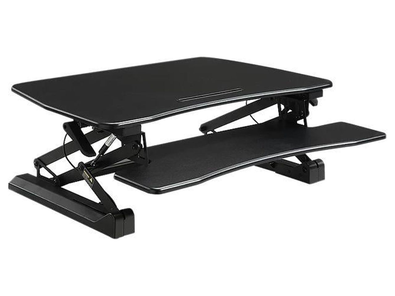 Universal Sit-to-Stand Desk Riser, Gas-Powered, 32", Black - image 1 of 4