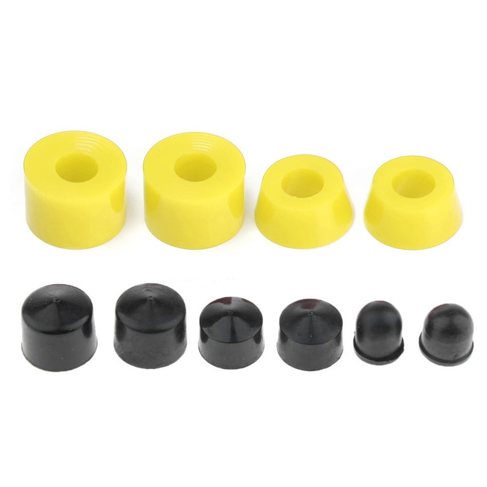 Universal Skateboard Truck Rebuild Kit Bushing Washers Pivot Cups Shock