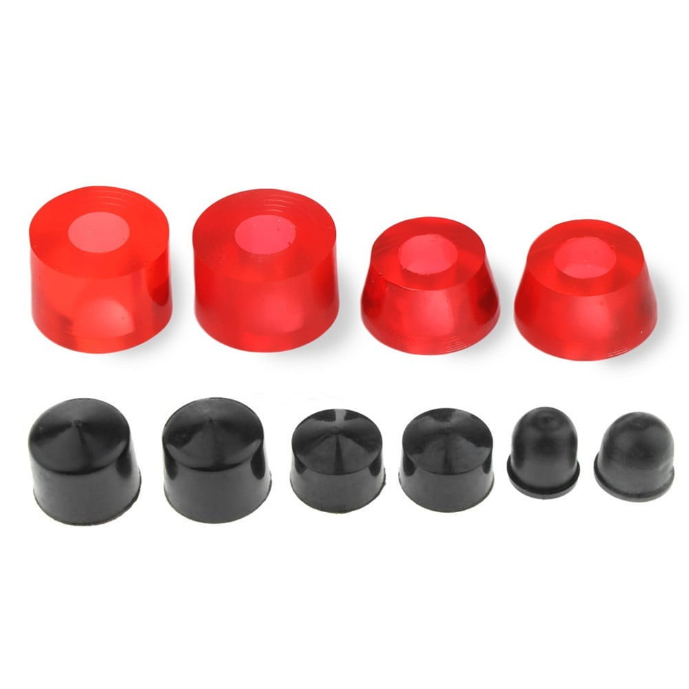 Universal Skateboard Truck Rebuild Kit Bushing Washers Pivot Cups Shock Absorber