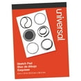 thumbnail image 1 of Universal Sketch Pad, 160 Lb, 9 X 12, White, 70 Sheets, 1 of 2