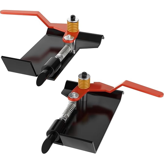 Universal Skid Steer Quick Attach Conversion Attach Adapter, Weld on Quick Attachment Plate, A Pair Skid Steer Quick Tach Attach Conversion Adapter Bobtach Box Plate Weld On QTK