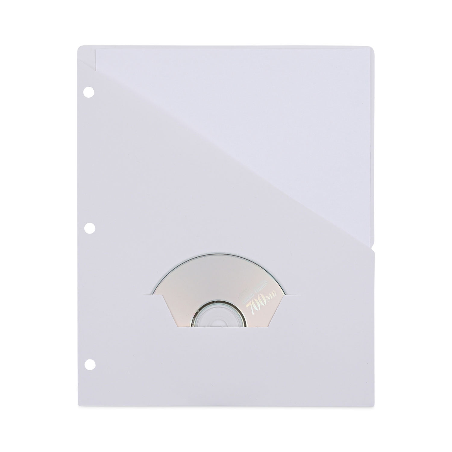 Universal Slash-Cut Pockets for Three-Ring Binders, Letter, 11 Pt ...
