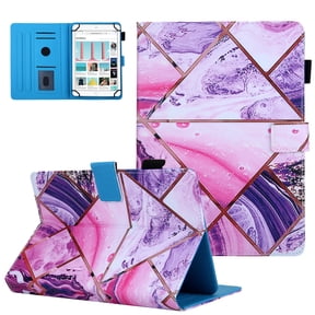 Universal Slim Case for iPad Mini 7.9" /iPad Mini 8.3" /Onn. 8" Tablet /Samsung Galaxy Tab A E 8.0" /Tab A 8.4" /Lenovo Tab M8 8" Tablet/ Gateway 8" Tablet/ VANKYO MatrixPad S8 8 Inch (Purple Marble)