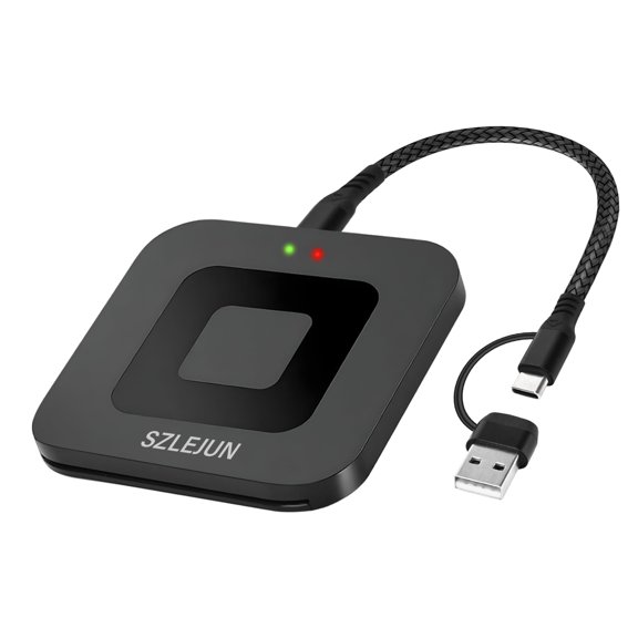 Universal Smart Card Reader USB/Type-C for PIV, PKI, EMV, eSIM, eID, Java Card
