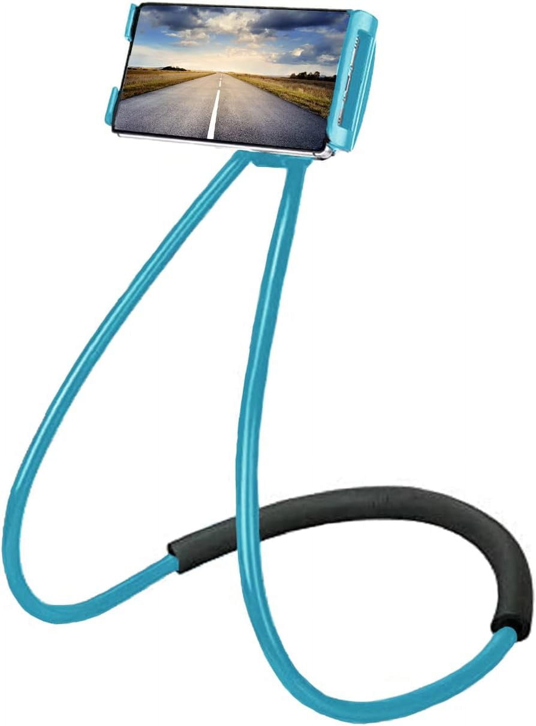 Universal Smart Mobile Phone Stand,Hanging on Neck Cell Phone Mount